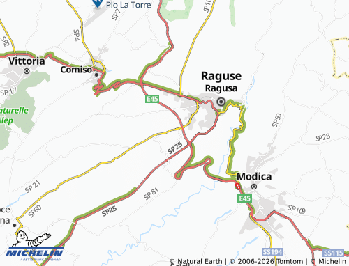 Carte MICHELIN Puntarazzi - ViaMichelin