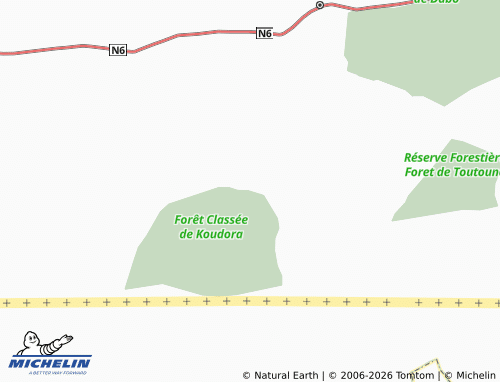 Mapa MICHELIN Niéniène - ViaMichelin