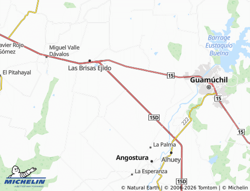 Mapa MICHELIN Gabriel Leyva Velázquez - ViaMichelin
