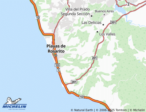 MICHELIN Ciudad Morelos map - ViaMichelin