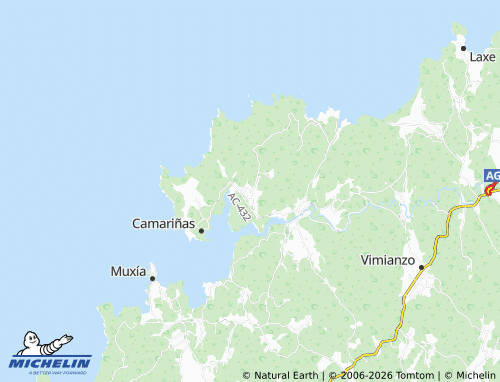 Mappa MICHELIN Pedrouzo - ViaMichelin