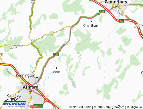 Carte MICHELIN Crundale - ViaMichelin