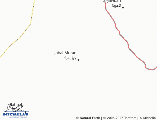 Mappa MICHELIN Jabal Murad - ViaMichelin