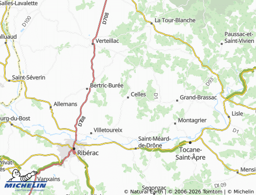 Mapa MICHELIN Celles - ViaMichelin