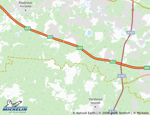 Carte MICHELIN Lukino - ViaMichelin