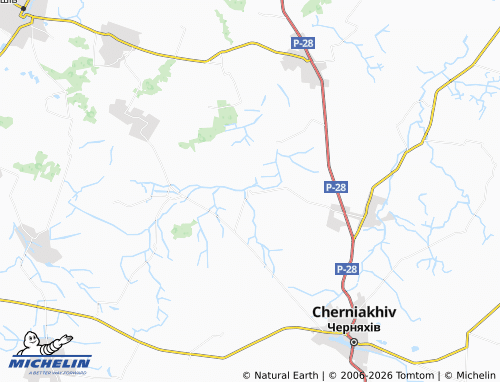 Mapa MICHELIN Pekarshchyna - ViaMichelin