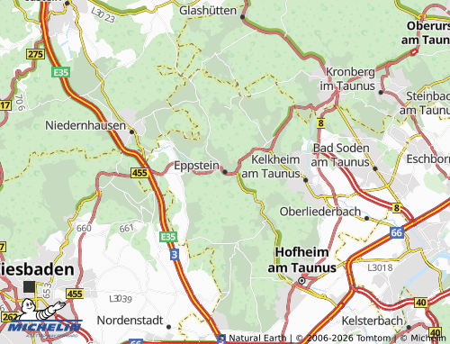 MICHELIN Eppstein map - ViaMichelin