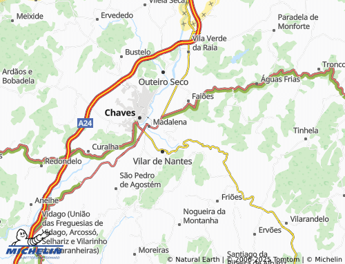 MICHELIN Quinta do Prado map - ViaMichelin