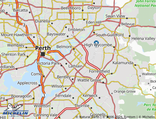 MICHELIN Cloverdale map - ViaMichelin