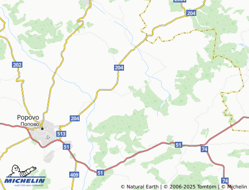 MICHELIN Drinovo map - ViaMichelin