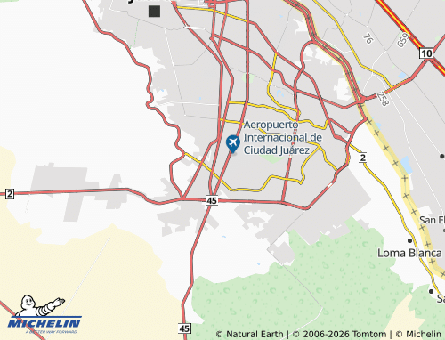Mappa MICHELIN De La Educación - ViaMichelin