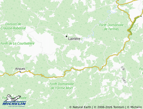 MICHELIN Salza map - ViaMichelin