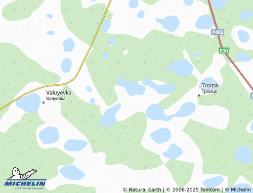 MICHELIN Chaykino map - ViaMichelin