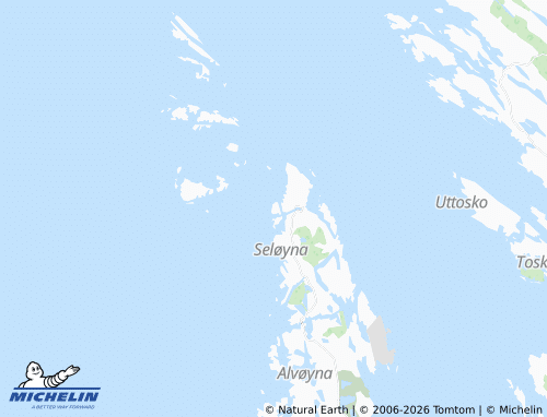Mapa MICHELIN Hellesøyna - ViaMichelin