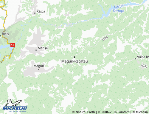 Mappa MICHELIN Măguri-Răcătău - ViaMichelin