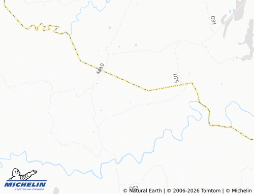 Mapa MICHELIN Ndabazezwe - ViaMichelin