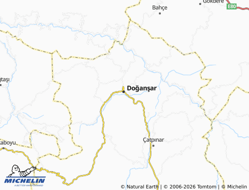 Mappa MICHELIN Çay - ViaMichelin