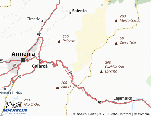 Carte MICHELIN Navarco - ViaMichelin