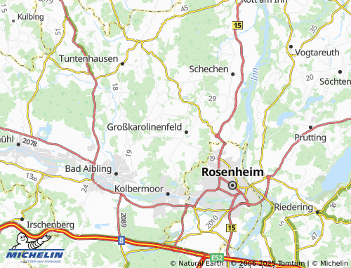 MICHELIN-Landkarte Kolberg - ViaMichelin