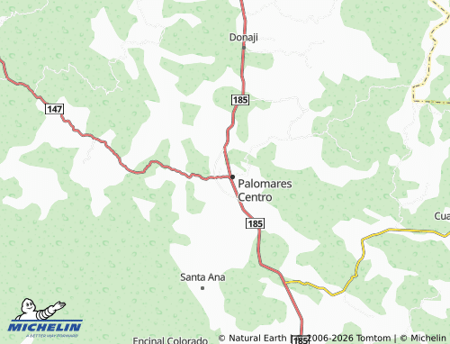 Mappa MICHELIN Hermosa Provincia - ViaMichelin