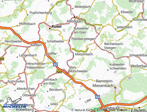 MICHELIN Matzenbach map - ViaMichelin