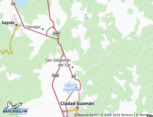 Mappa MICHELIN El Calvario - ViaMichelin