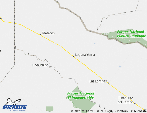 MICHELIN Bermejo map - ViaMichelin