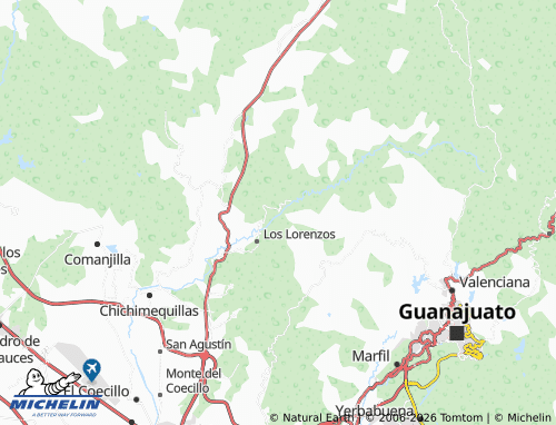 Mappa MICHELIN Las Palomas - ViaMichelin