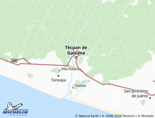 MICHELIN El Tepetate map - ViaMichelin