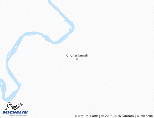 Mapa MICHELIN Chuhar Jamali - ViaMichelin