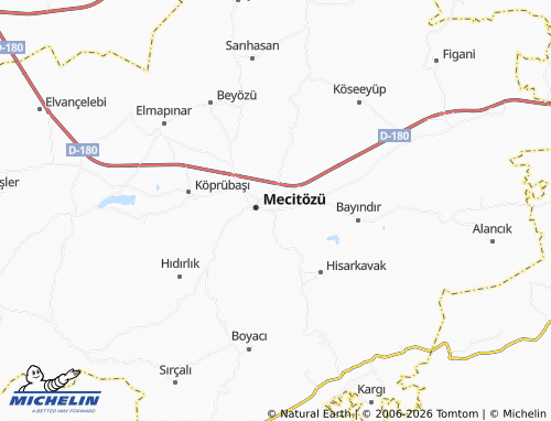 Mappa MICHELIN Doğu - ViaMichelin