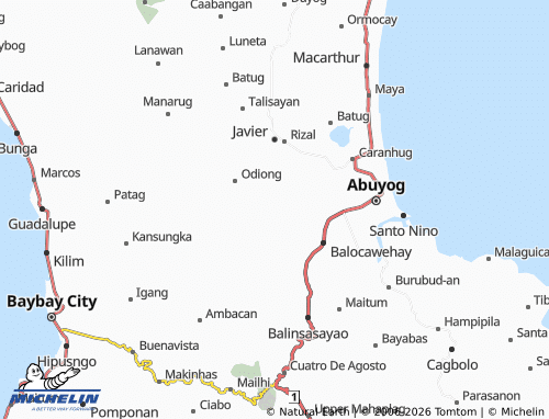 MICHELIN Tambis map - ViaMichelin