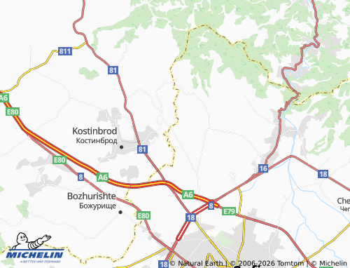 Mappa MICHELIN Zhiten - ViaMichelin