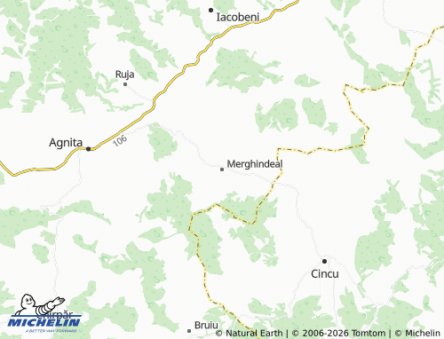 Mappa MICHELIN Merghindeal - ViaMichelin