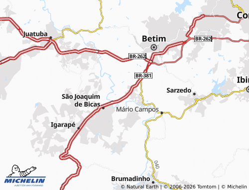 Mappa MICHELIN Paquetá - ViaMichelin