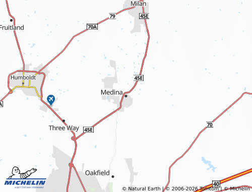Mapa MICHELIN Medina - ViaMichelin