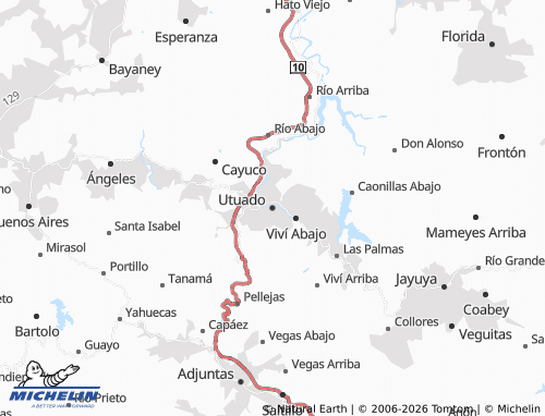 Mapa MICHELIN Utuado - ViaMichelin