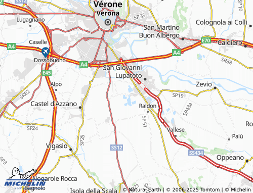 Mappa MICHELIN Trinità - ViaMichelin