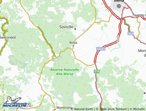 Carte MICHELIN Torri - ViaMichelin