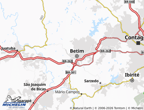 Mappa MICHELIN Santa Inês - ViaMichelin