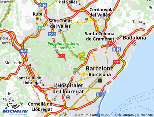 Carte MICHELIN Urbana - ViaMichelin