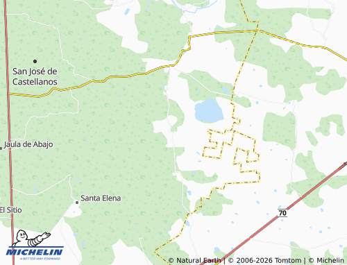 MICHELIN La Purísima map - ViaMichelin