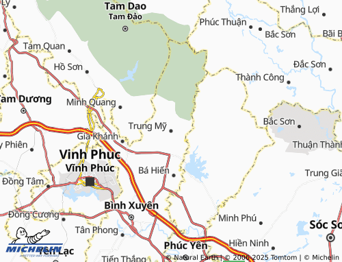 MICHELIN Trung Mỹ map - ViaMichelin