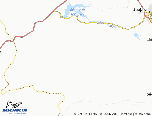 Mappa MICHELIN Santo Antônio da Pindoba - ViaMichelin