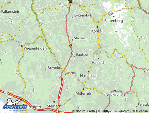 Mappa MICHELIN Rattiszell - ViaMichelin