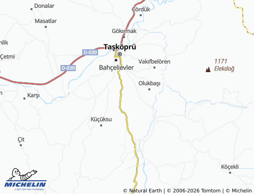 MICHELIN-Landkarte Tepedelik - ViaMichelin
