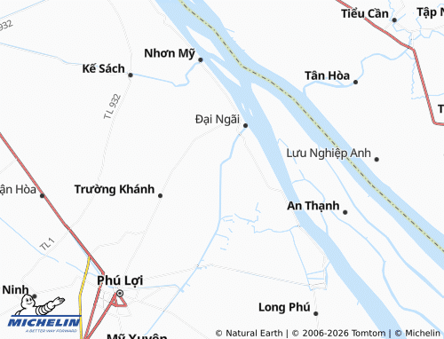 Mapa MICHELIN Phú Hữu - ViaMichelin