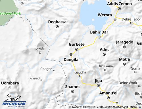 MICHELIN Agew Midir map - ViaMichelin