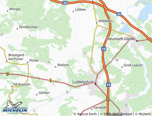 MICHELIN Weselsdorf map - ViaMichelin