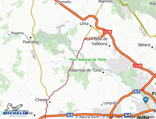 Mappa MICHELIN Vilamarxant - ViaMichelin